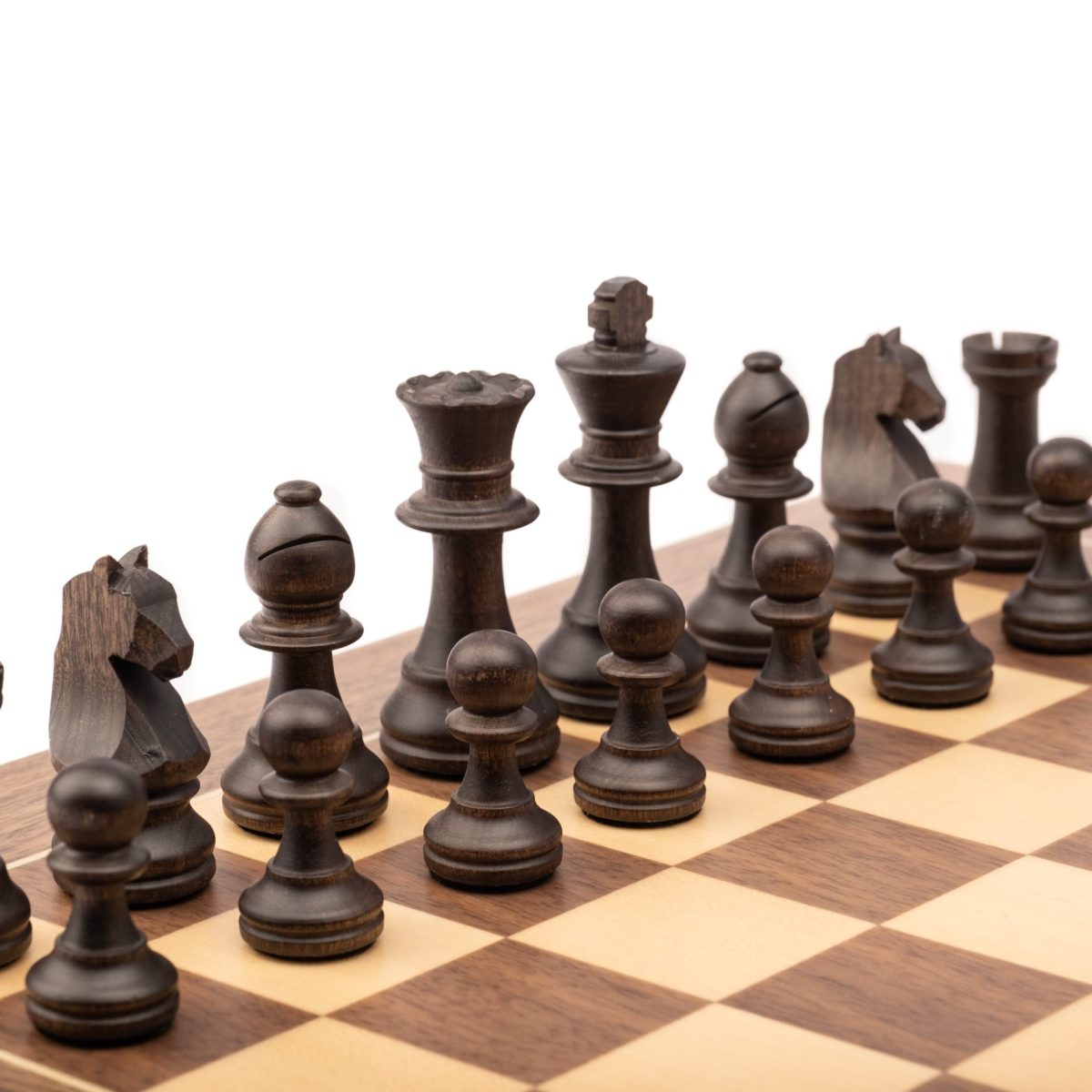 Conjunt d'escacs 'BARCELONA' Staunton Europa nº3 amb peces plomades