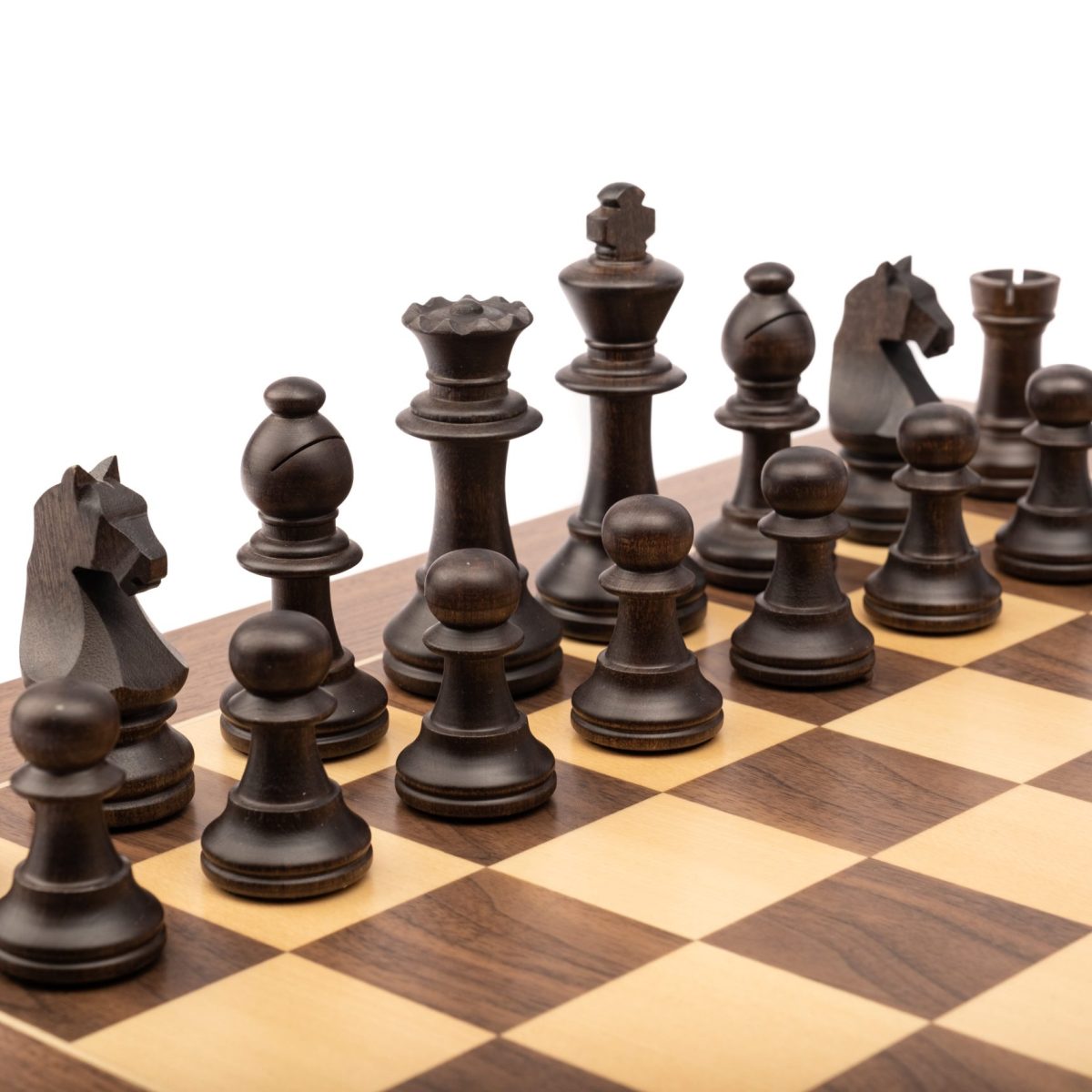 Conjunt d'escacs 'BARCELONA' Staunton Europa nº5 amb peces plomades