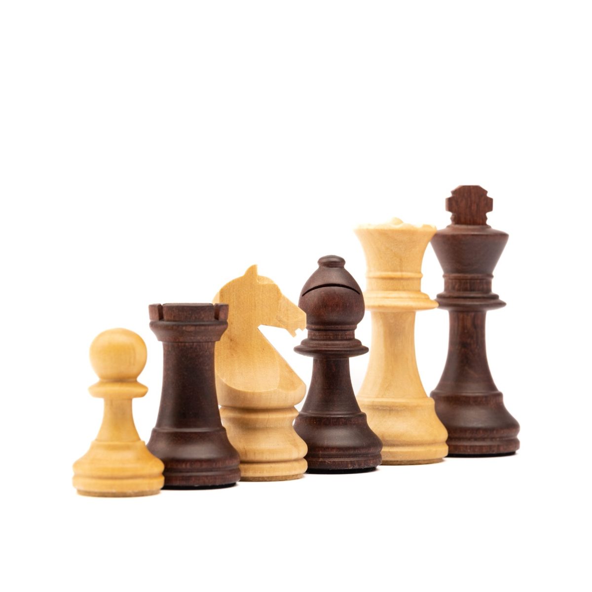 Peces d'escacs Staunton Europa nº3 plomades – CAOBA