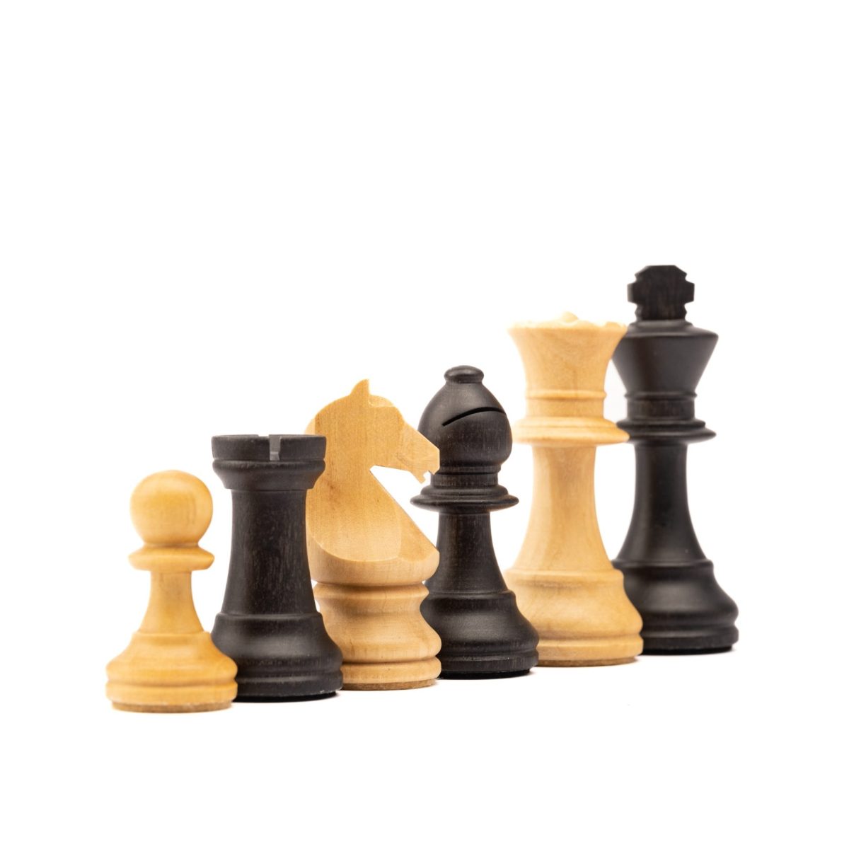 Piezas de ajedrez Staunton Europa nº3 plomadas – NEGRO